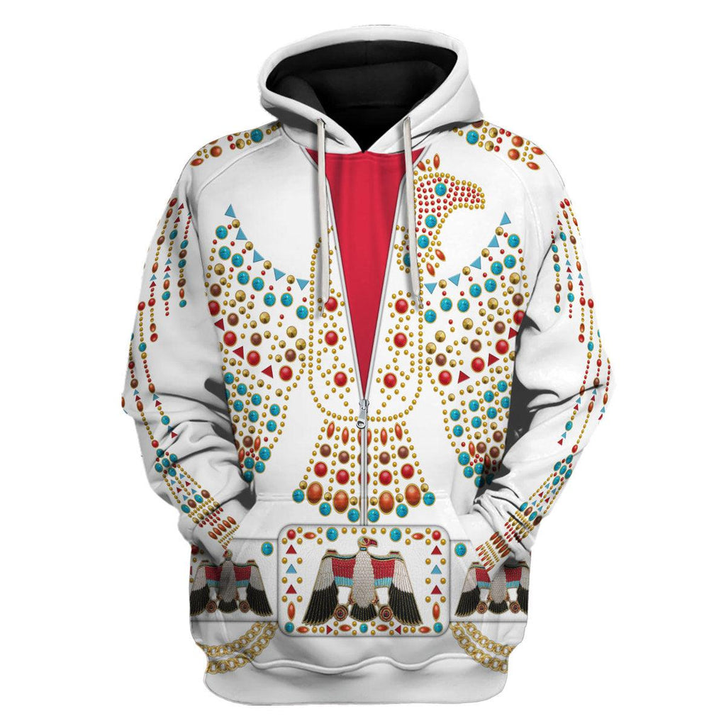 CustomsPig Elvis Thunderbird Costume Hoodie Sweatshirt T-Shirt Sweatpants - CustomsPig.com