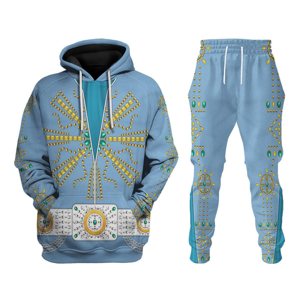 CustomsPig Elvis Tiffany Costume Hoodie Sweatshirt T-Shirt Sweatpants - CustomsPig.com