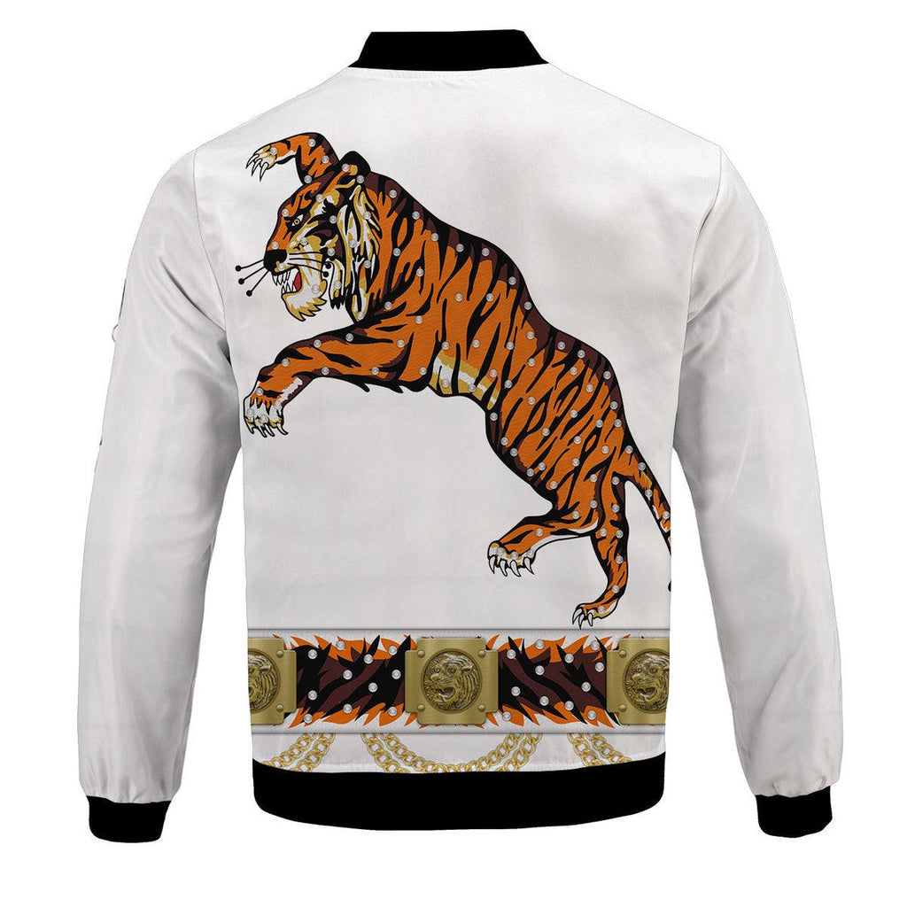 CustomsPig Elvis Tiger Bomber Jacket - CustomsPig.com