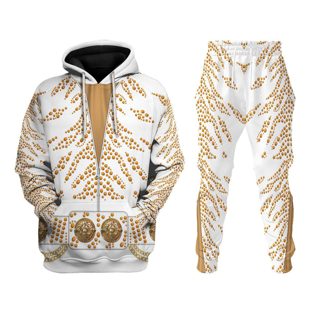 CustomsPig Elvis Topaz Stone Costume Hoodie Sweatshirt T-Shirt Sweatpants - CustomsPig.com