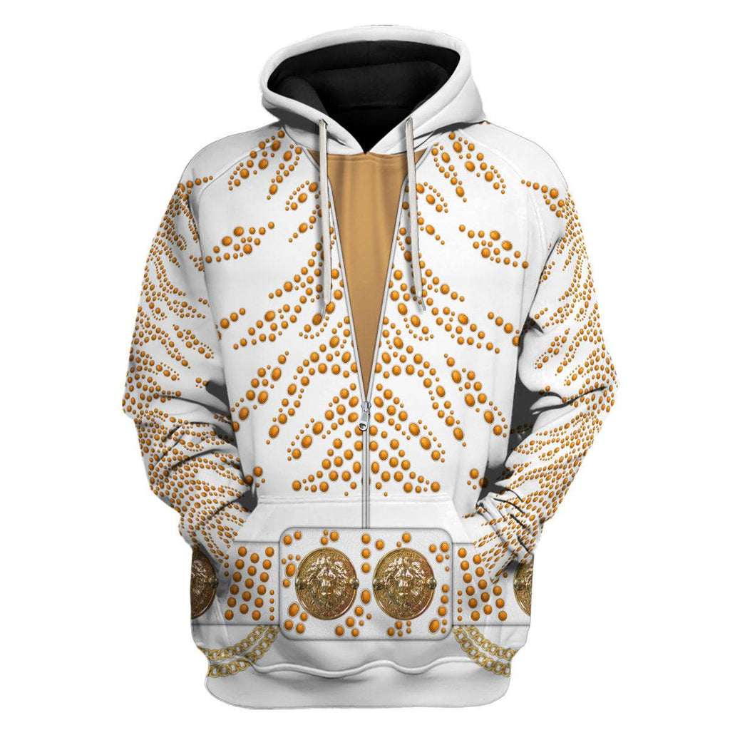 CustomsPig Elvis Topaz Stone Costume Hoodie Sweatshirt T-Shirt Sweatpants - CustomsPig.com