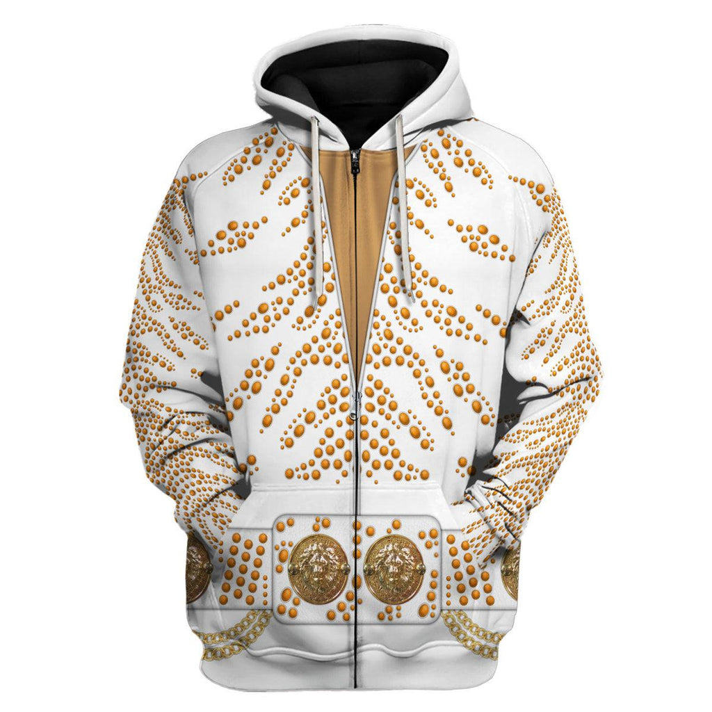 CustomsPig Elvis Topaz Stone Costume Hoodie Sweatshirt T-Shirt Sweatpants - CustomsPig.com