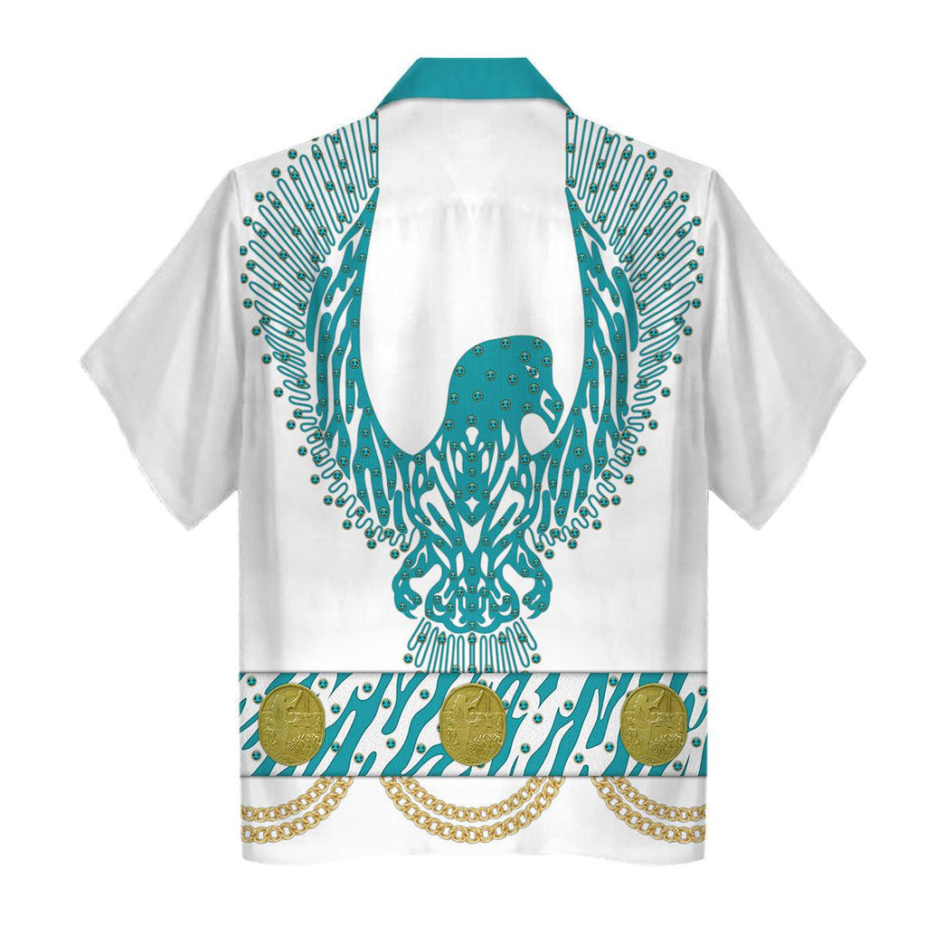 CustomsPig Elvis Turquoise Phoenix Costume Hoodie Sweatshirt T-Shirt Sweatpants - CustomsPig.com