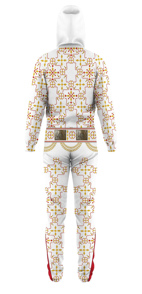 CustomsPig Elvis White Conquistador jumpsuit Costume - CustomsPig.com