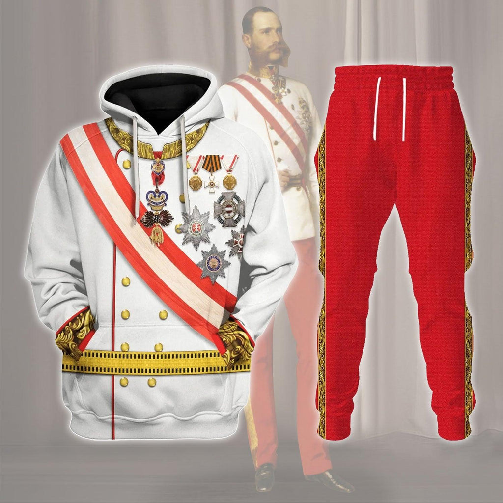  CustomsPig Emperor Franz Joseph I Costume Hoodie Sweatshirt T-Shirt Tracksuit -  CustomsPig.com