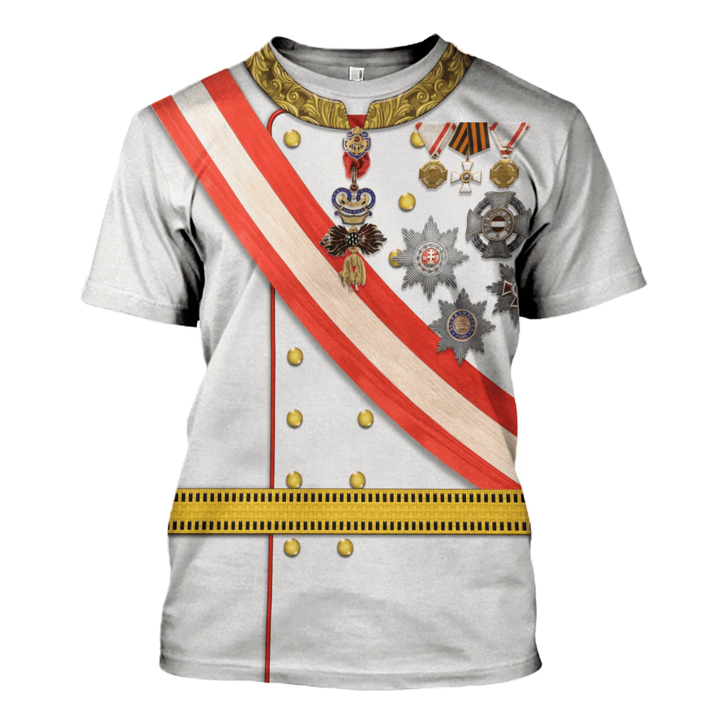  CustomsPig Emperor Franz Joseph I Costume Hoodie Sweatshirt T-Shirt Tracksuit -  CustomsPig.com