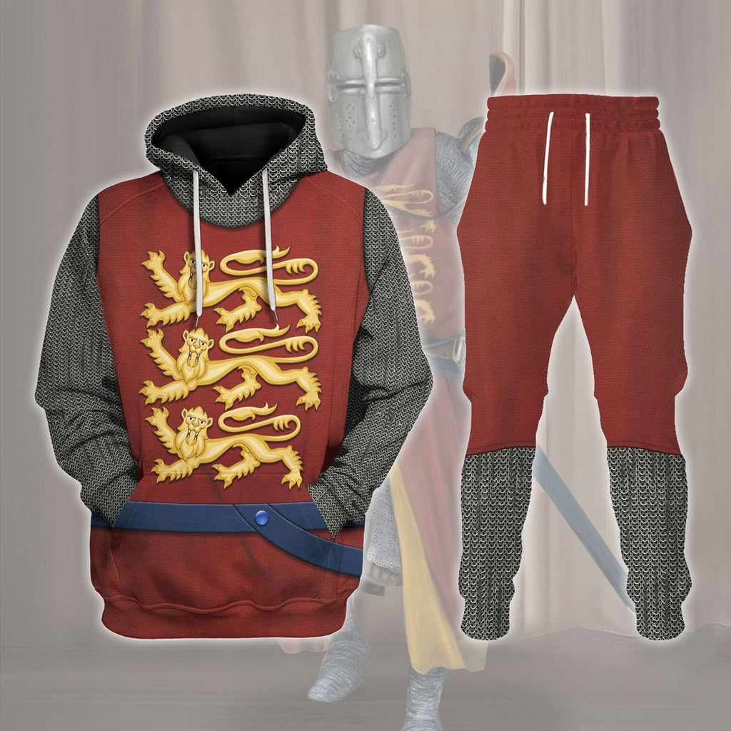  CustomsPig English Knight Costume Hoodie Sweatshirt T-Shirt Tracksuit -  CustomsPig.com