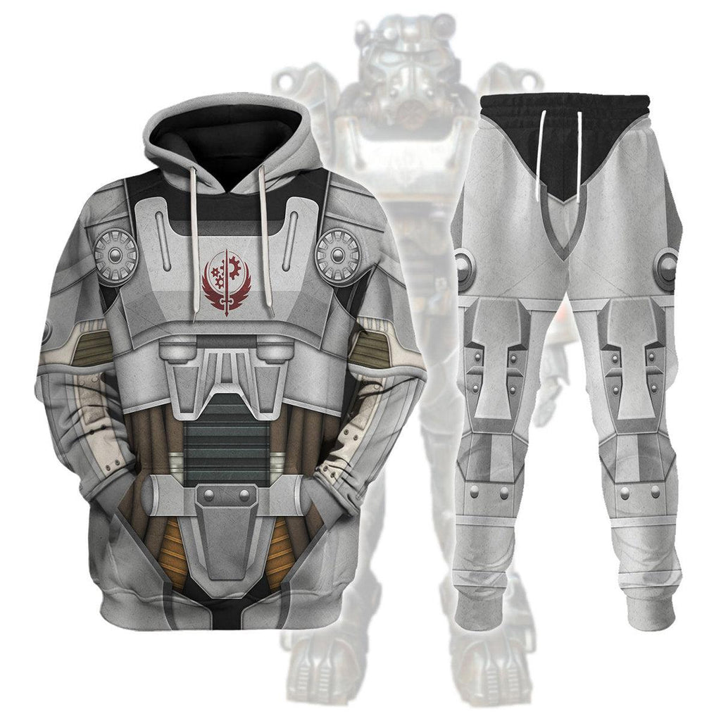 CustomsPig Fallout T-60 Power Armor TV Series Hoodie Sweatshirt T-Shirt Tracksuit - CustomsPig.com