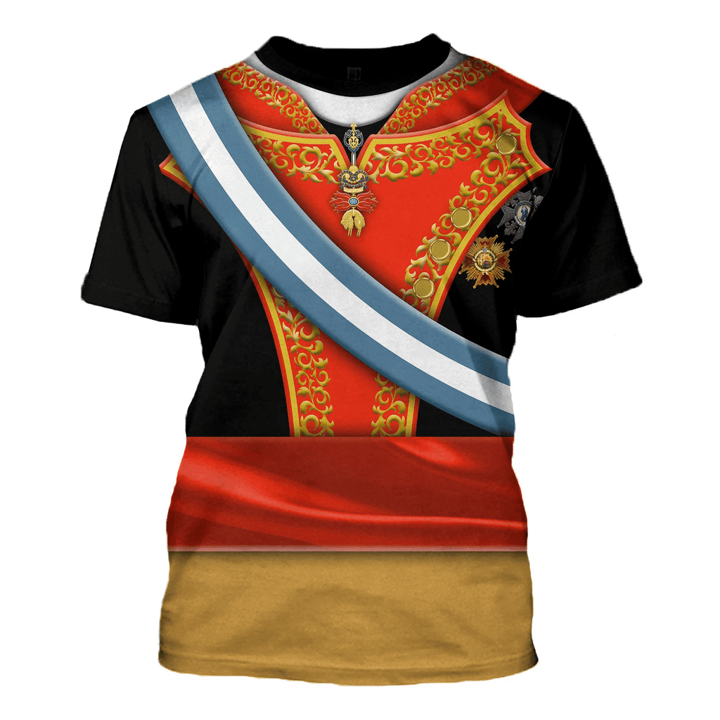  CustomsPig Ferdinand VII Of Spain Costume Hoodie Sweatshirt T-Shirt Tracksuit -  CustomsPig.com