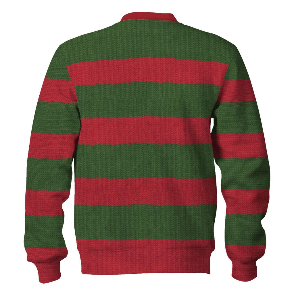 CustomsPig Freddy Krueger Hoodie Sweatshirt T-Shirt Tracksuit - CustomsPig.com