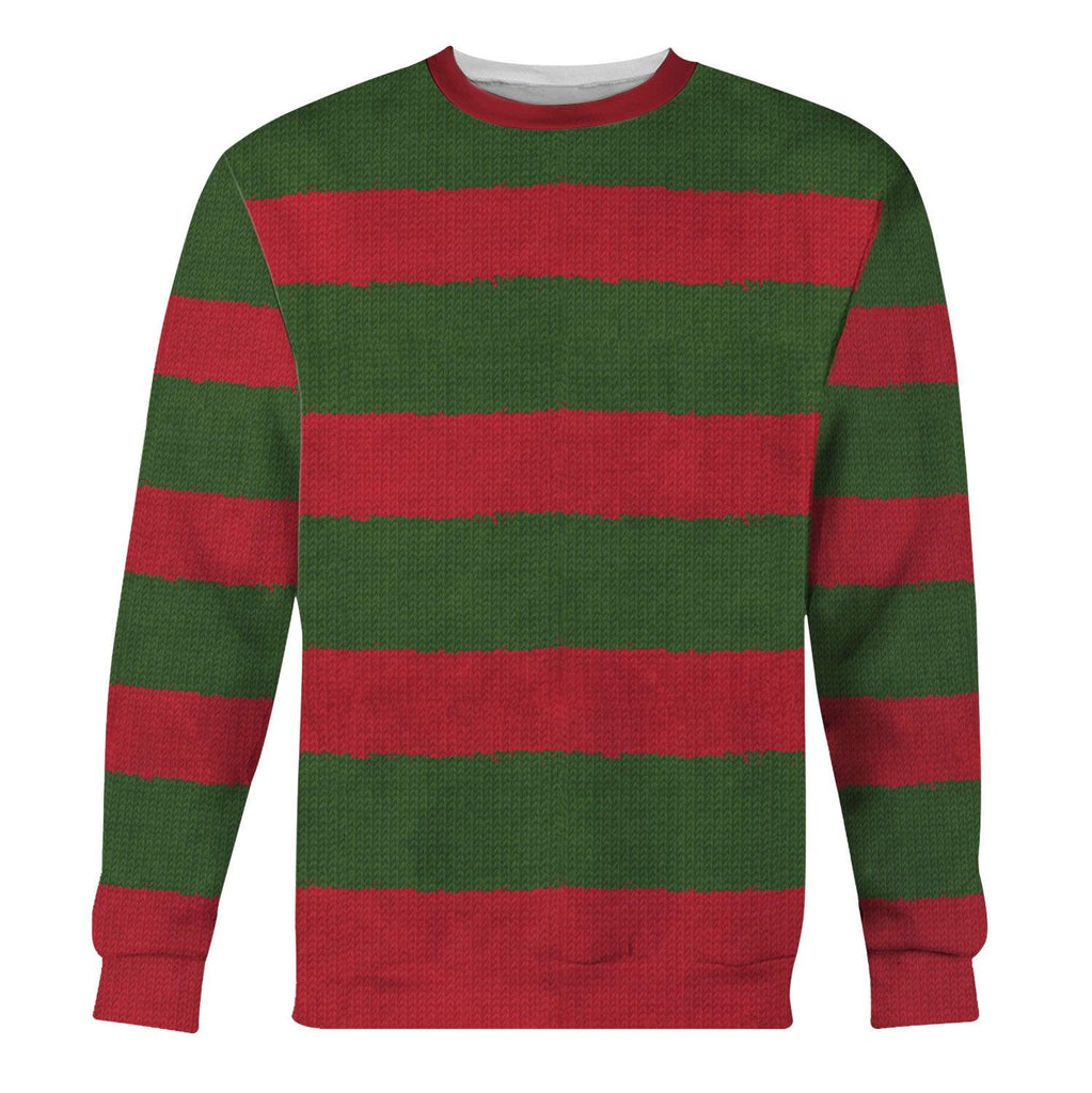 CustomsPig Freddy Krueger Hoodie Sweatshirt T-Shirt Tracksuit - CustomsPig.com