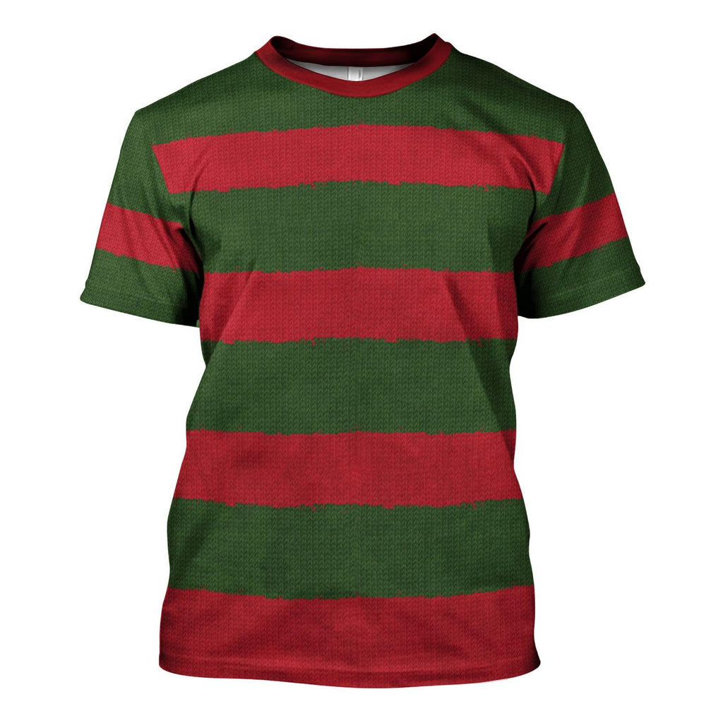 CustomsPig Freddy Krueger Hoodie Sweatshirt T-Shirt Tracksuit - CustomsPig.com