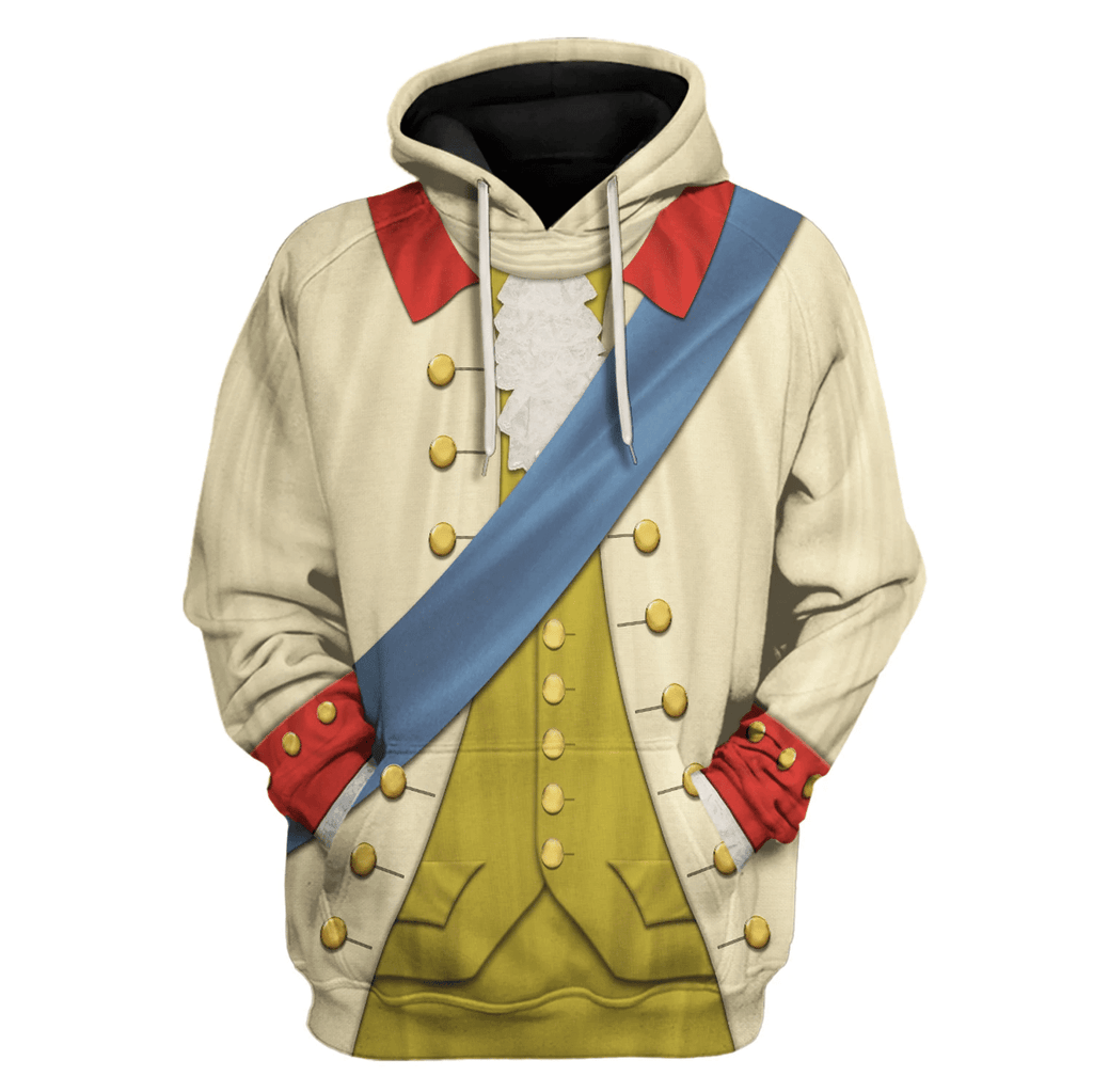  CustomsPig Frederick Augustus I of Saxony Costume Hoodie Sweatshirt T-Shirt Tracksuit -  CustomsPig.com