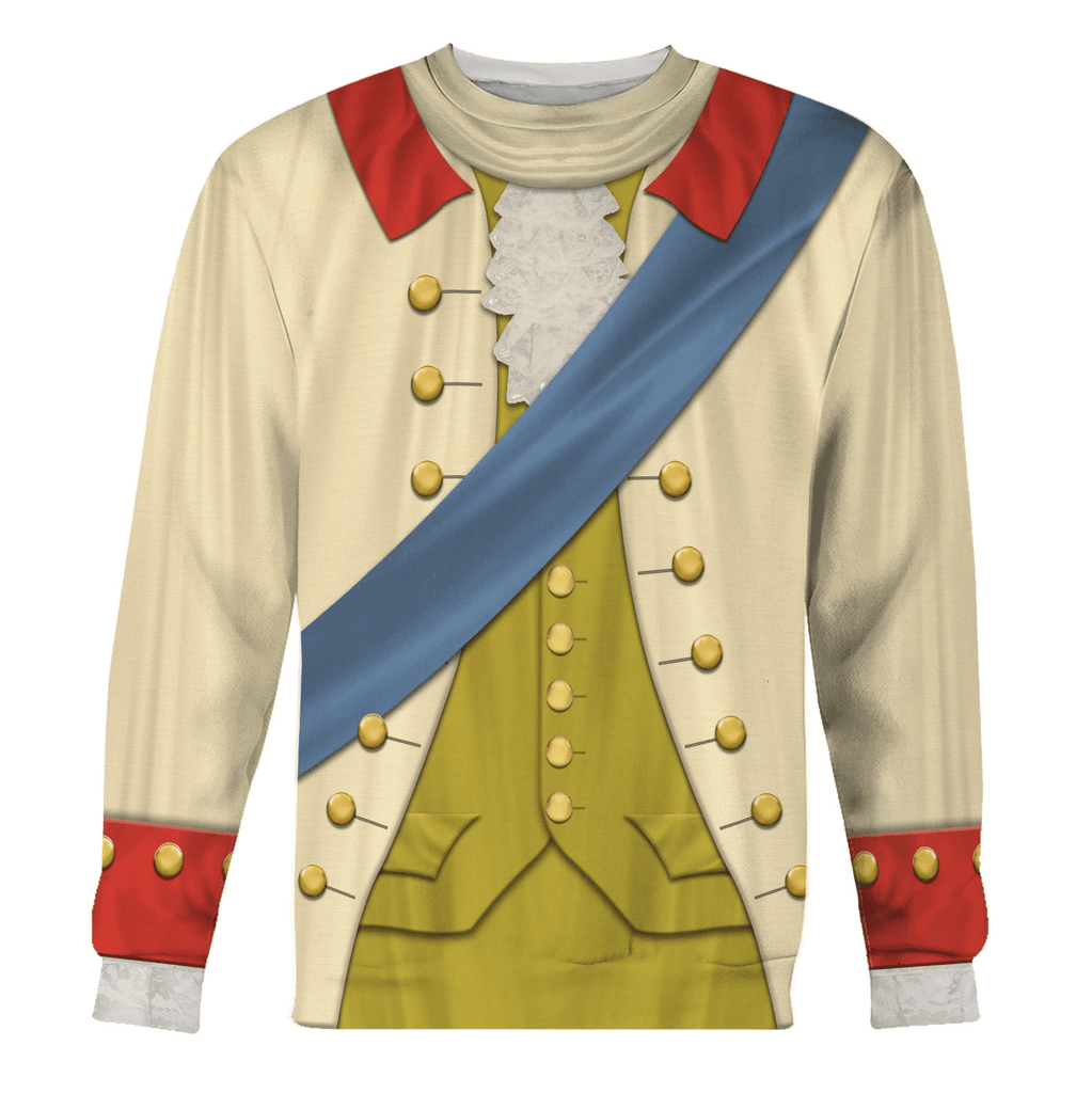  CustomsPig Frederick Augustus I of Saxony Costume Hoodie Sweatshirt T-Shirt Tracksuit -  CustomsPig.com