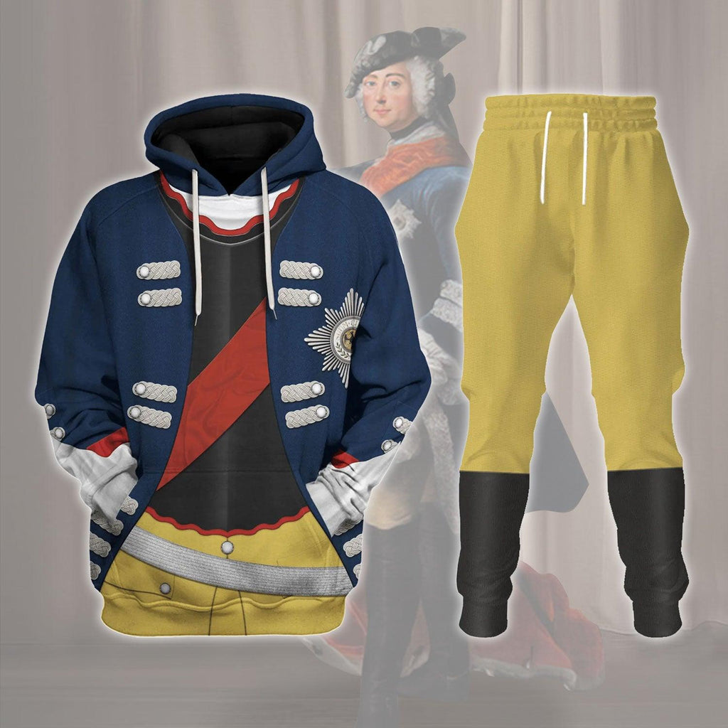  CustomsPig Frederick The Great King of Prussia Costume Hoodie Sweatshirt T-Shirt Tracksuit -  CustomsPig.com