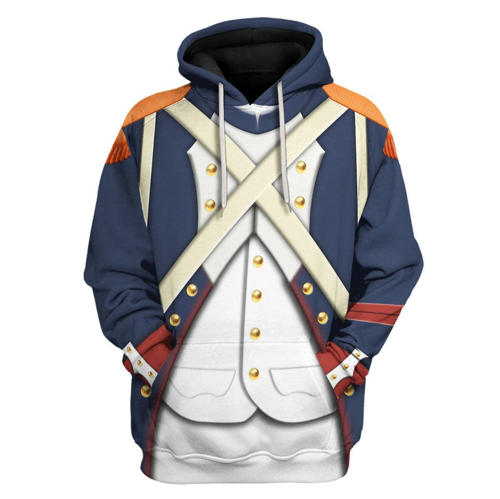 CustomsPig French Imperial Guard Grenadier Costume Hoodie Sweatshirt T-Shirt Tracksuit - CustomsPig.com