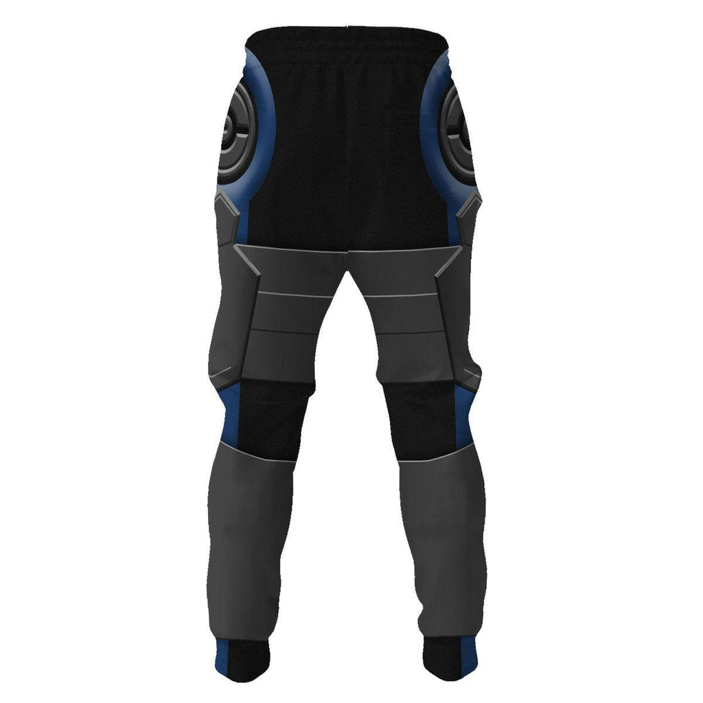 CustomsPig Garrus Vakarian Hoodie Sweatshirt T-shirt Sweatpants Outfit Cosplay Costumes - CustomsPig.com