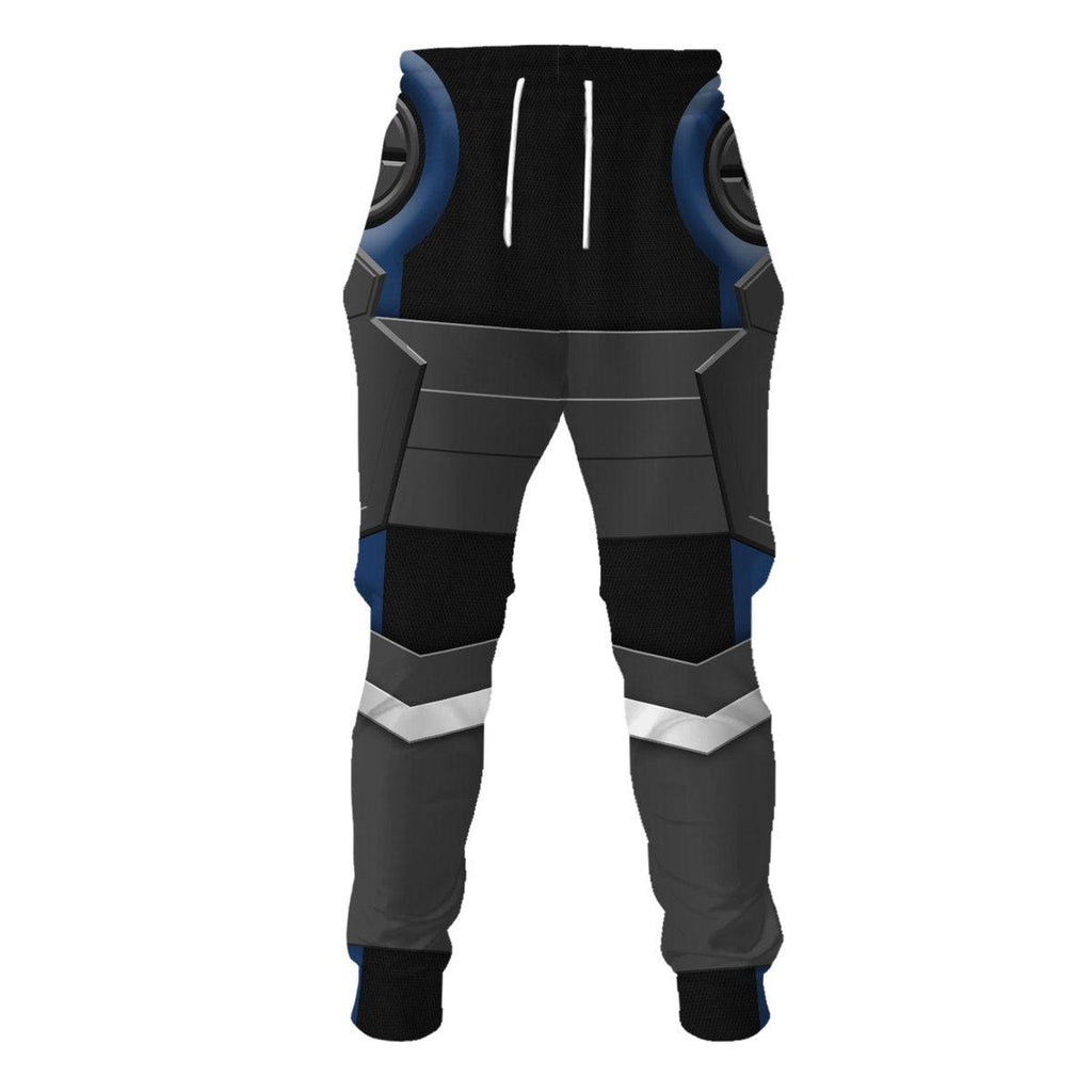 CustomsPig Garrus Vakarian Hoodie Sweatshirt T-shirt Sweatpants Outfit Cosplay Costumes - CustomsPig.com