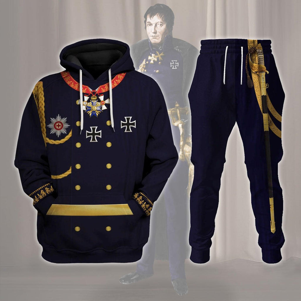  CustomsPig General Gerhard von Scharnhorst Costume Hoodie Sweatshirt T-Shirt Tracksuit -  CustomsPig.com