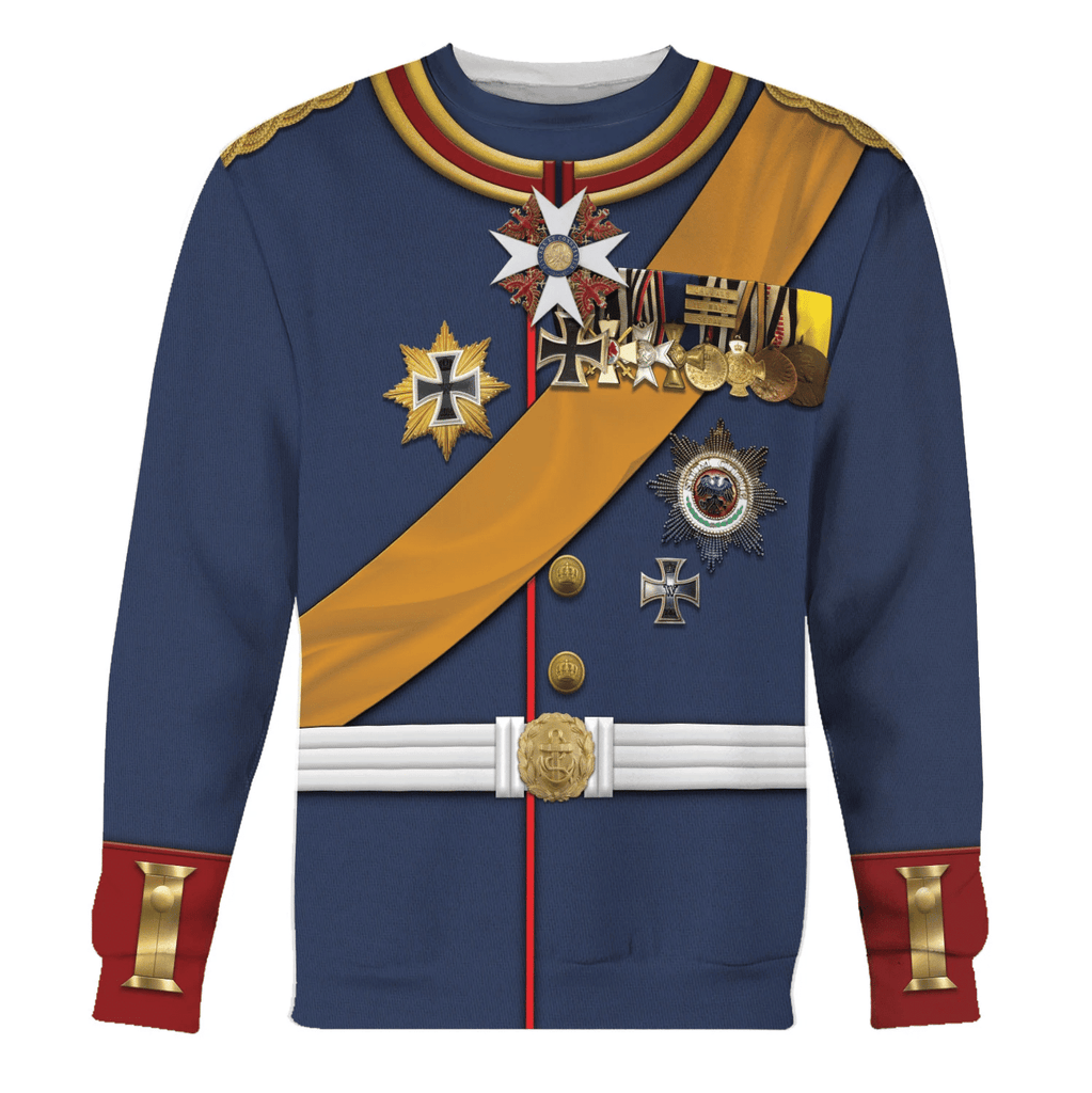  CustomsPig General Paul Von Hindenburg (1847-1934) Costume Hoodie Sweatshirt T-Shirt Tracksuit -  CustomsPig.com