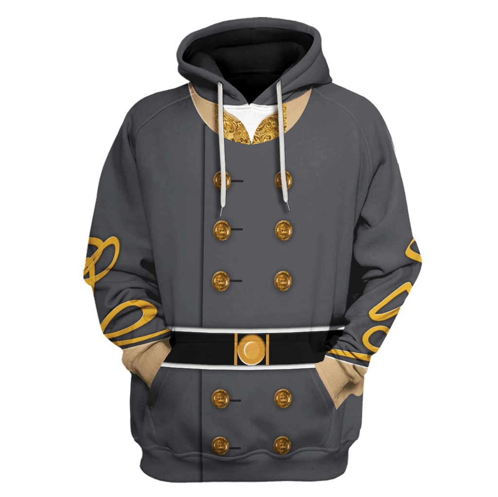  CustomsPig General Thomas Stonewall Jackson Costume Hoodie Sweatshirt T-Shirt Tracksuit -  CustomsPig.com