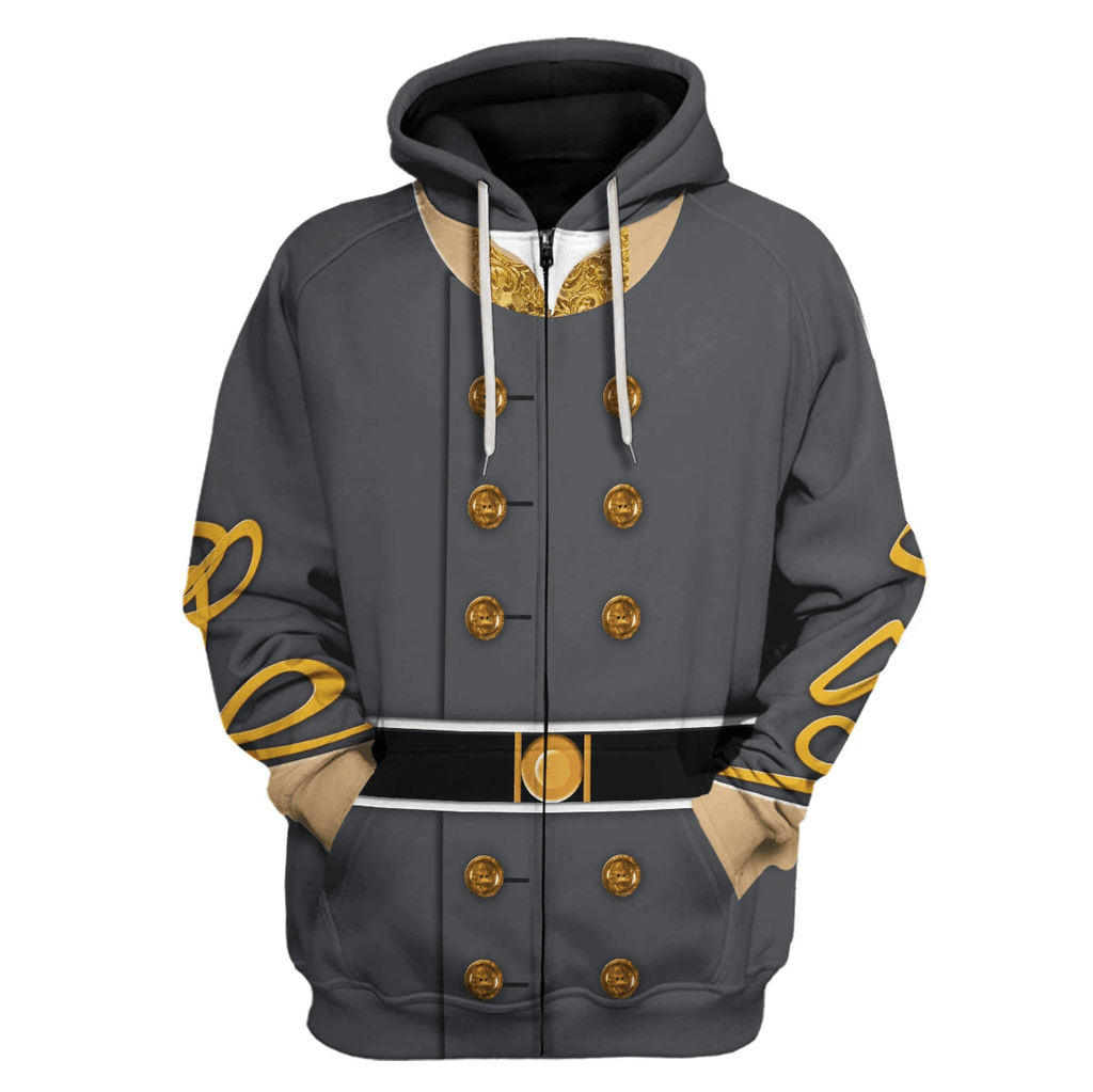  CustomsPig General Thomas Stonewall Jackson Costume Hoodie Sweatshirt T-Shirt Tracksuit -  CustomsPig.com