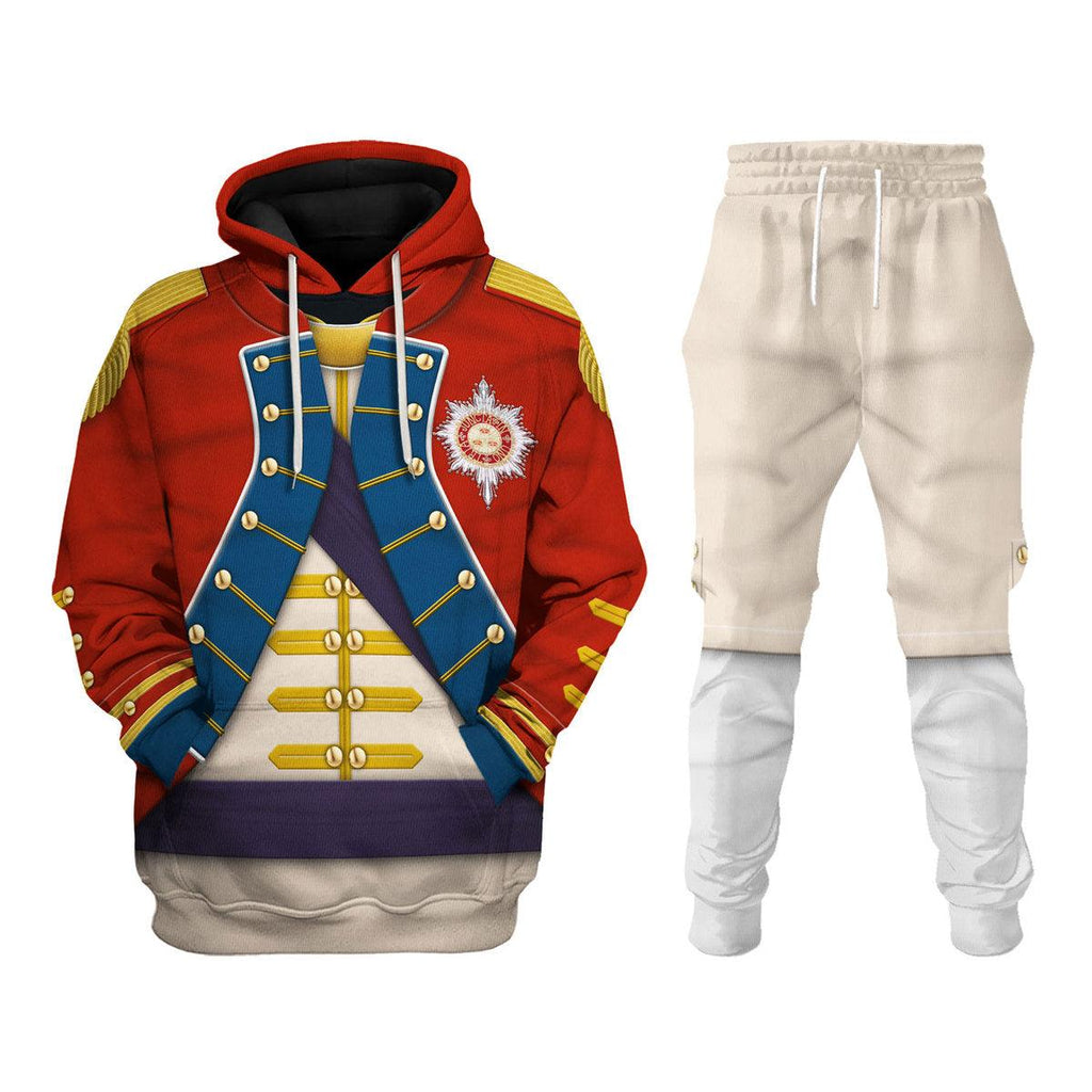 CustomsPig General Washington - The American Revolution Uniform All Over Print Hoodie Sweatshirt T-Shirt Tracksuit - CustomsPig.com