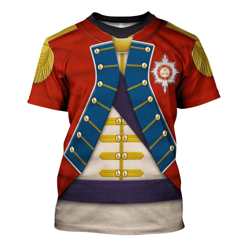 CustomsPig General Washington - The American Revolution Uniform All Over Print Hoodie Sweatshirt T-Shirt Tracksuit - CustomsPig.com