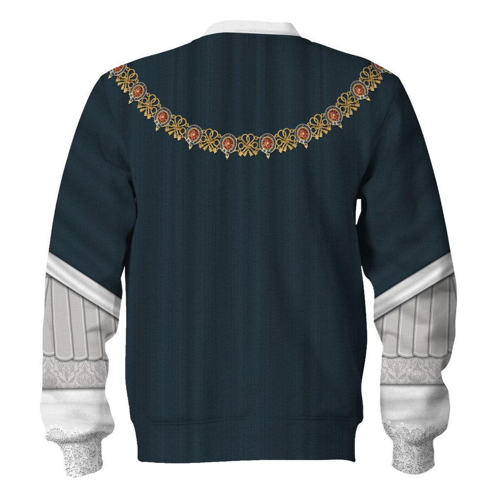 CustomsPig George I of England Costume Hoodie Sweatshirt T-Shirt Tracksuit - CustomsPig.com