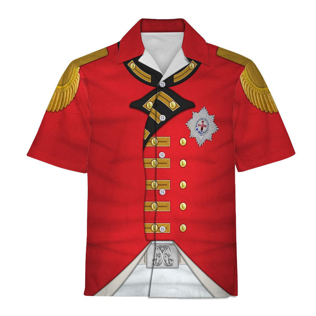 CustomsPig George III of England Uniform Costume Hoodie Sweatshirt T-Shirt Tracksuit - CustomsPig.com