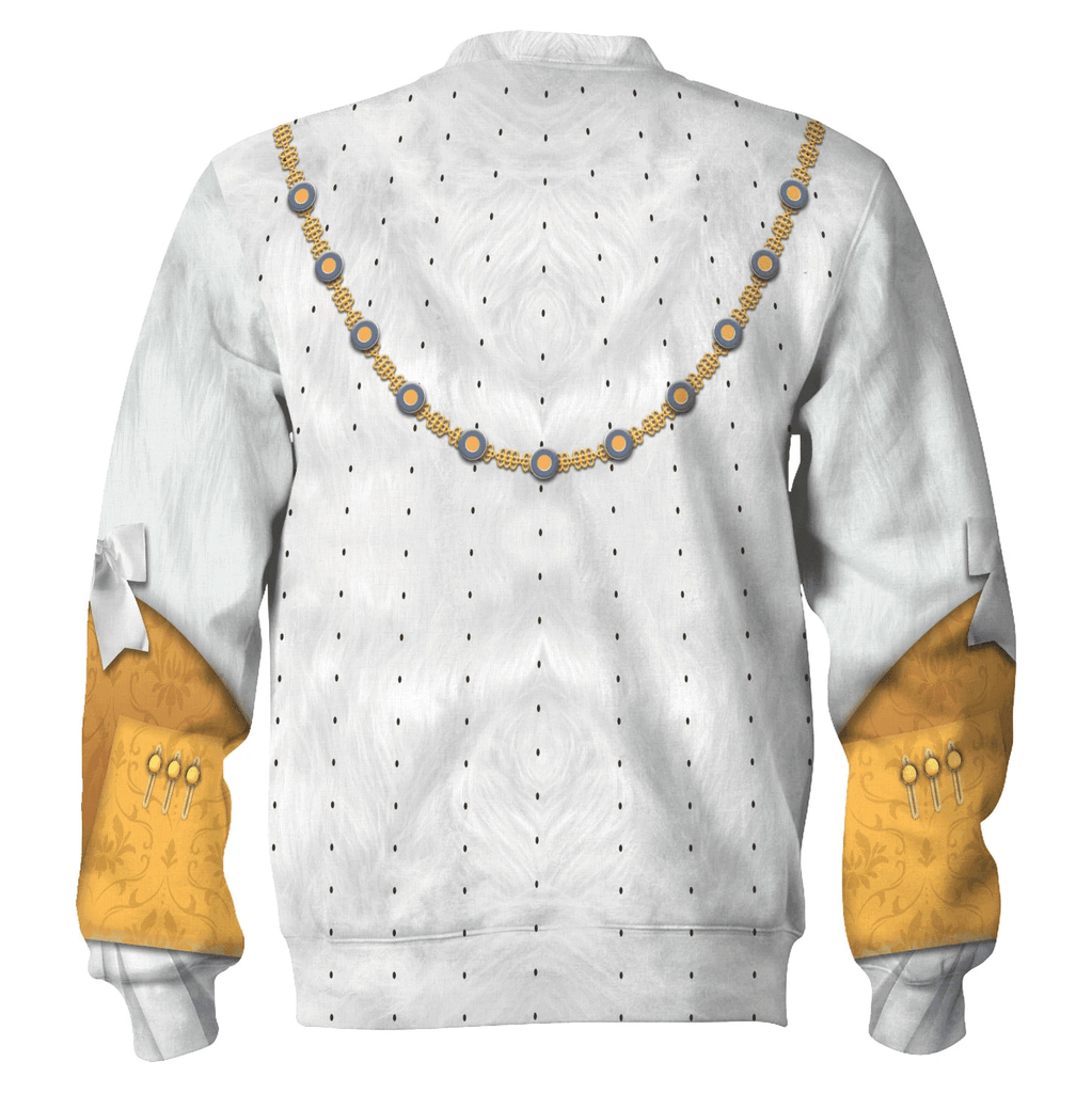  CustomsPig George III Of Great Britain Costume Hoodie Sweatshirt T-Shirt Tracksuit -  CustomsPig.com