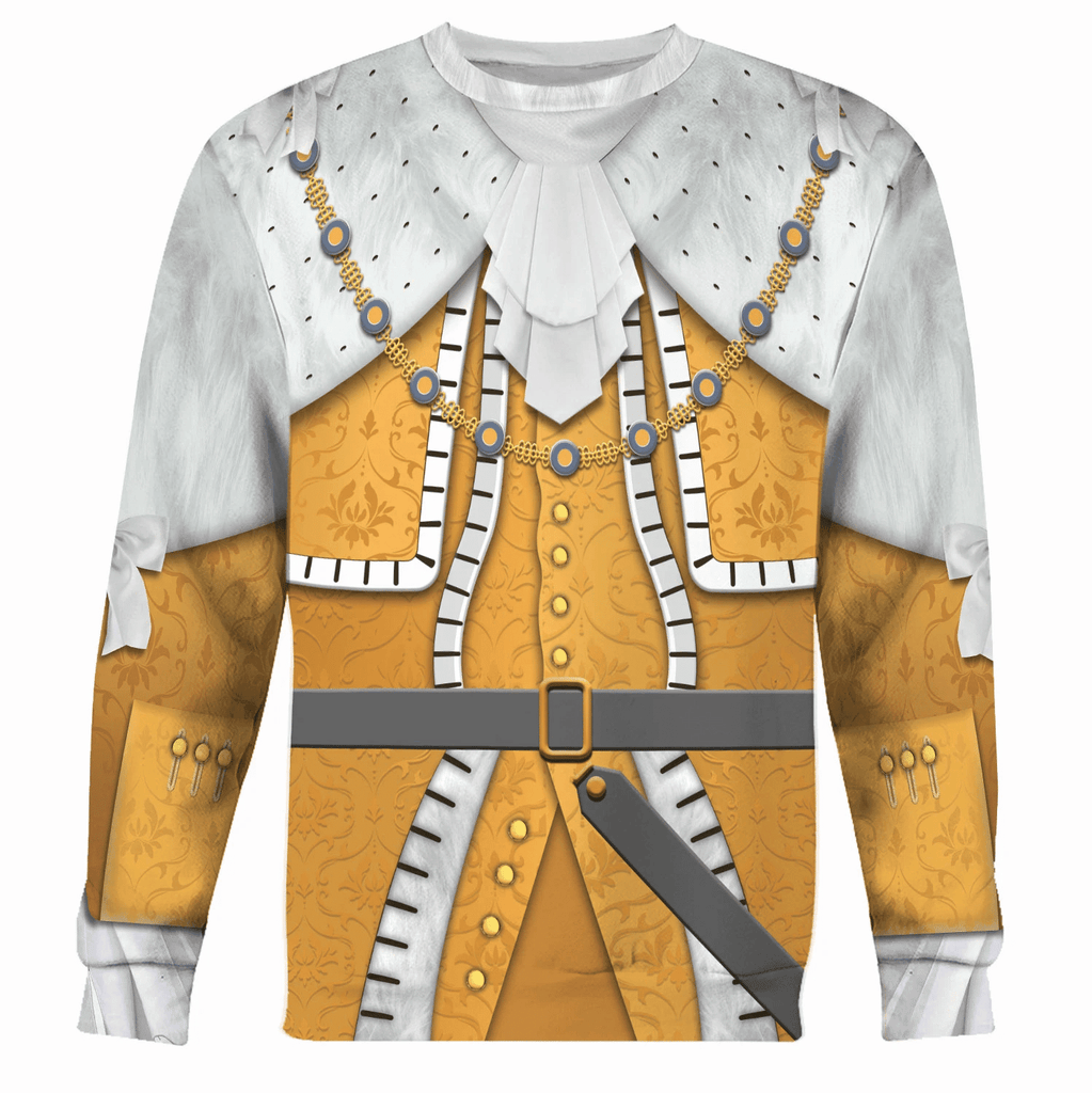  CustomsPig George III Of Great Britain Costume Hoodie Sweatshirt T-Shirt Tracksuit -  CustomsPig.com