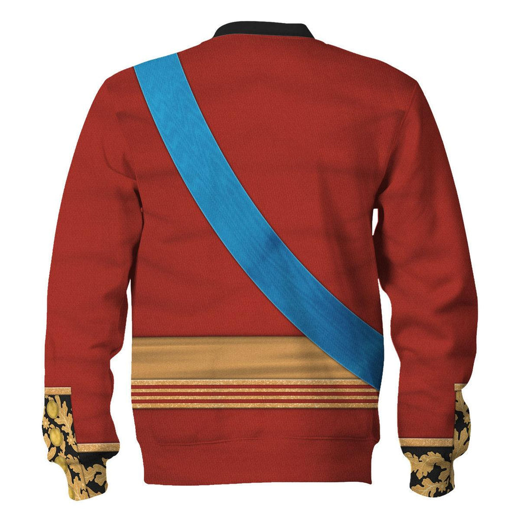 CustomsPig George IV of England Uniform Costume Hoodie Sweatshirt T-Shirt Tracksuit - CustomsPig.com