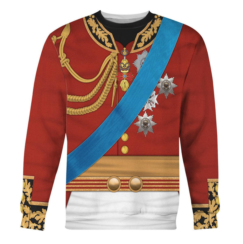 CustomsPig George IV of England Uniform Costume Hoodie Sweatshirt T-Shirt Tracksuit - CustomsPig.com