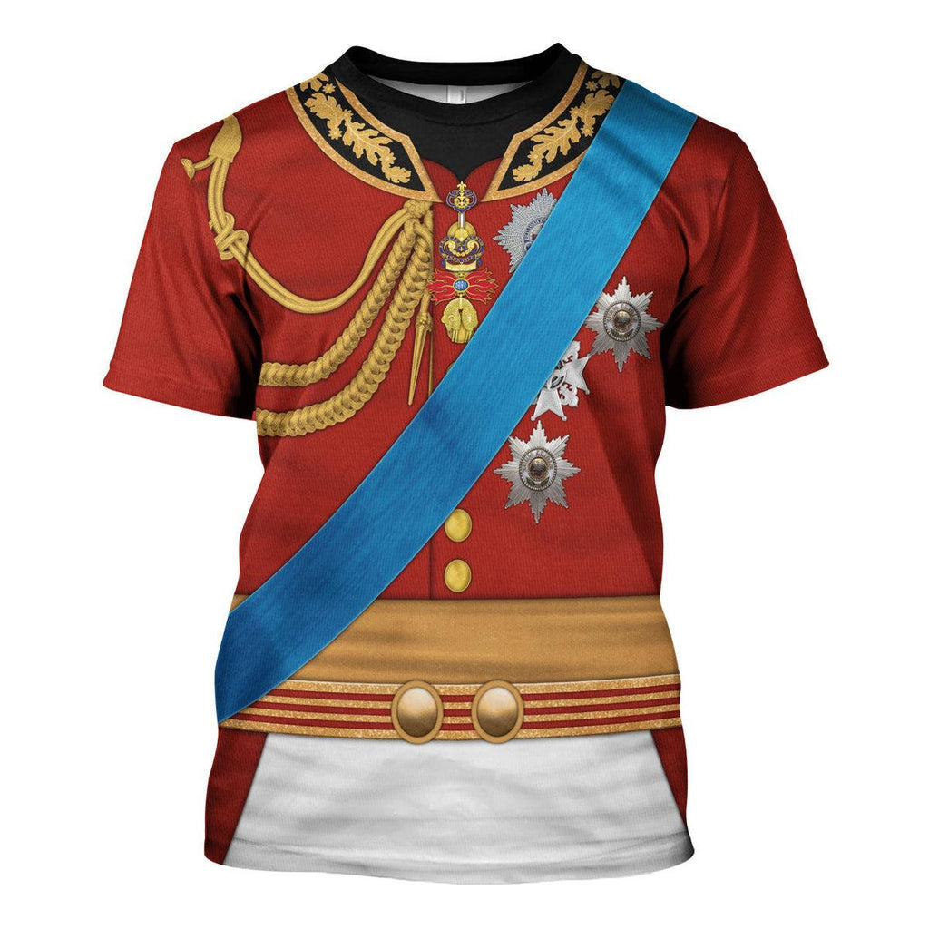 CustomsPig George IV of England Uniform Costume Hoodie Sweatshirt T-Shirt Tracksuit - CustomsPig.com