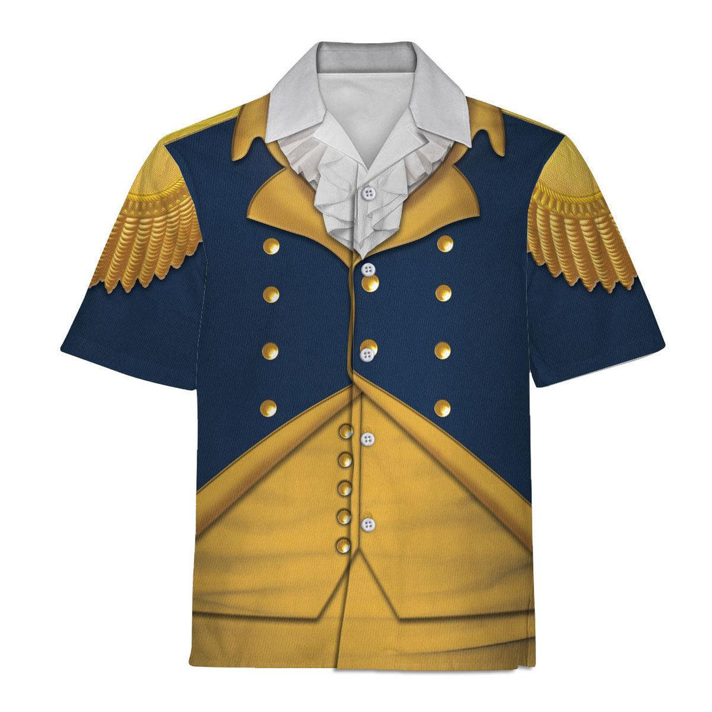 CustomsPig George Washington: Indispensable Man Uniform All Over Print Hoodie Sweatshirt T-Shirt Tracksuit - CustomsPig.com