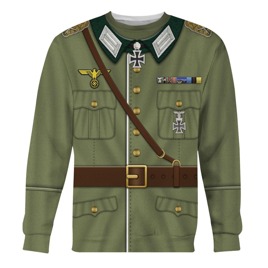  CustomsPig Gerd Von Rundstedt German Military Officer Costume Hoodie Sweatshirt T-Shirt Tracksuit -  CustomsPig.com