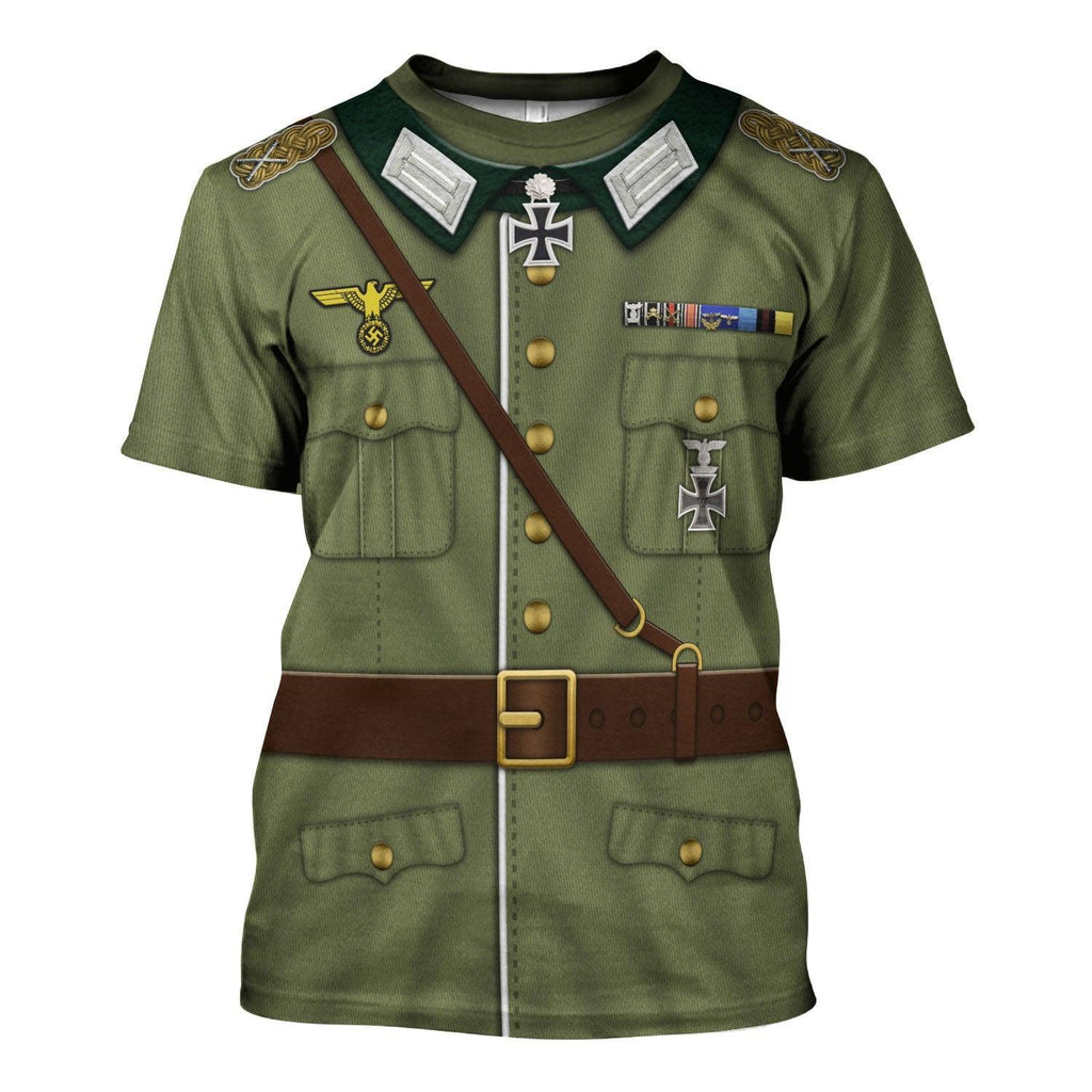  CustomsPig Gerd Von Rundstedt German Military Officer Costume Hoodie Sweatshirt T-Shirt Tracksuit -  CustomsPig.com