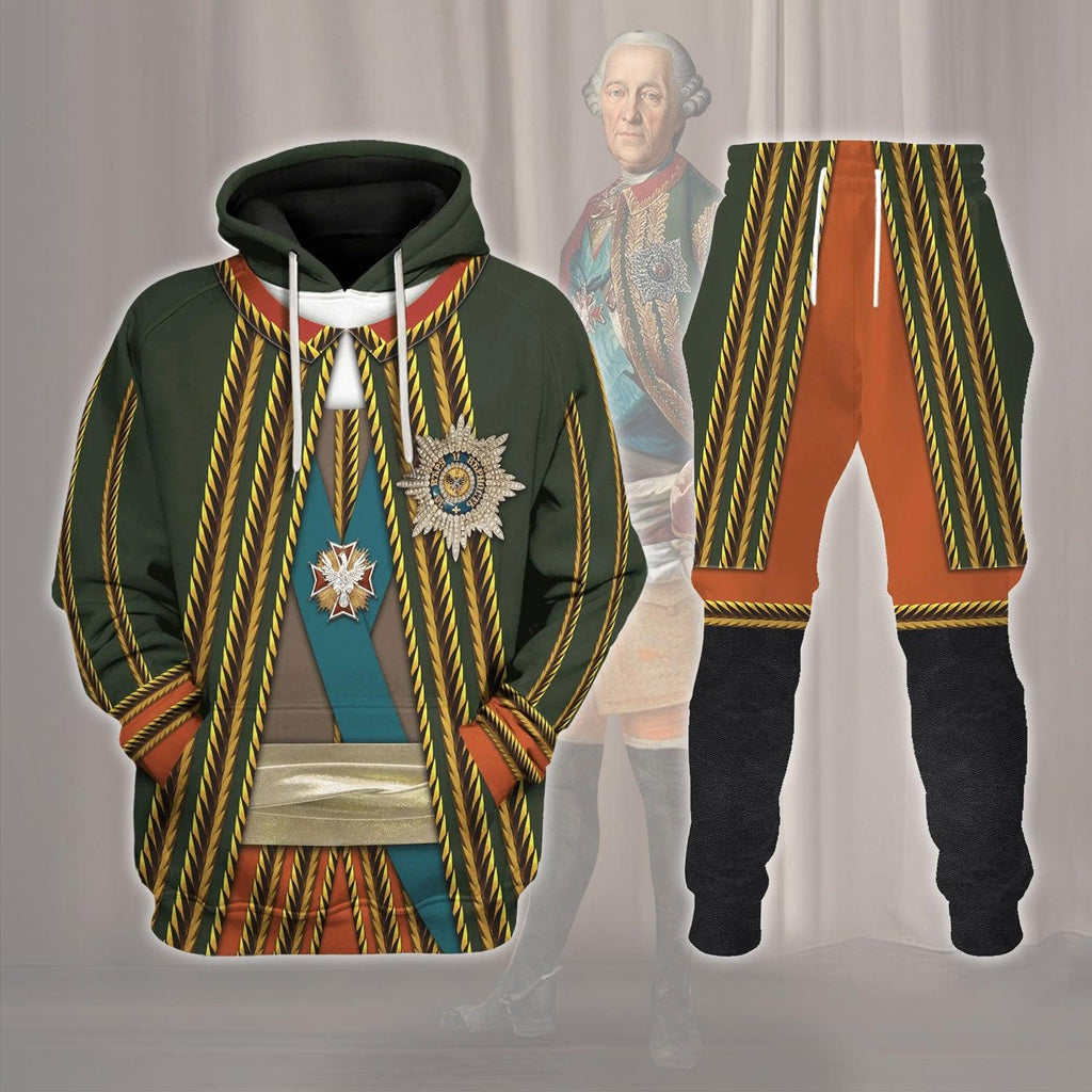  CustomsPig German Army Officer Burkhard Christoph von Munnich Costume Hoodie Sweatshirt T-Shirt Tracksuit -  CustomsPig.com