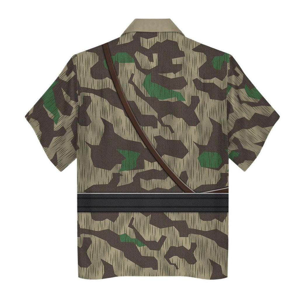  CustomsPig German Army Splinter Camouflage-White Reversible Jacket 1943-1945 Costume Hoodie Sweatshirt T-Shirt Tracksuit -  CustomsPig.com