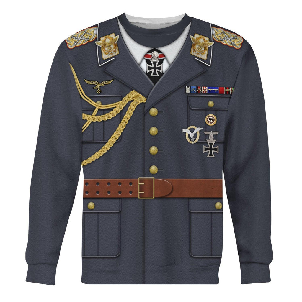  CustomsPig German General Erhard Milch Costume Hoodie Sweatshirt T-Shirt Tracksuit -  CustomsPig.com