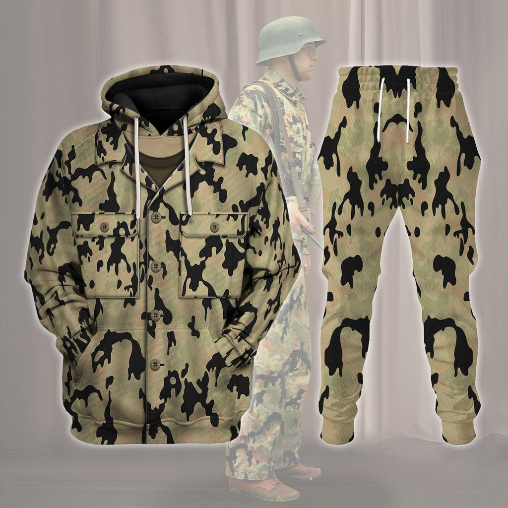  CustomsPig German Leibermuster Faded v2.0 CAMO Costume Hoodie Sweatshirt T-Shirt Tracksuit -  CustomsPig.com