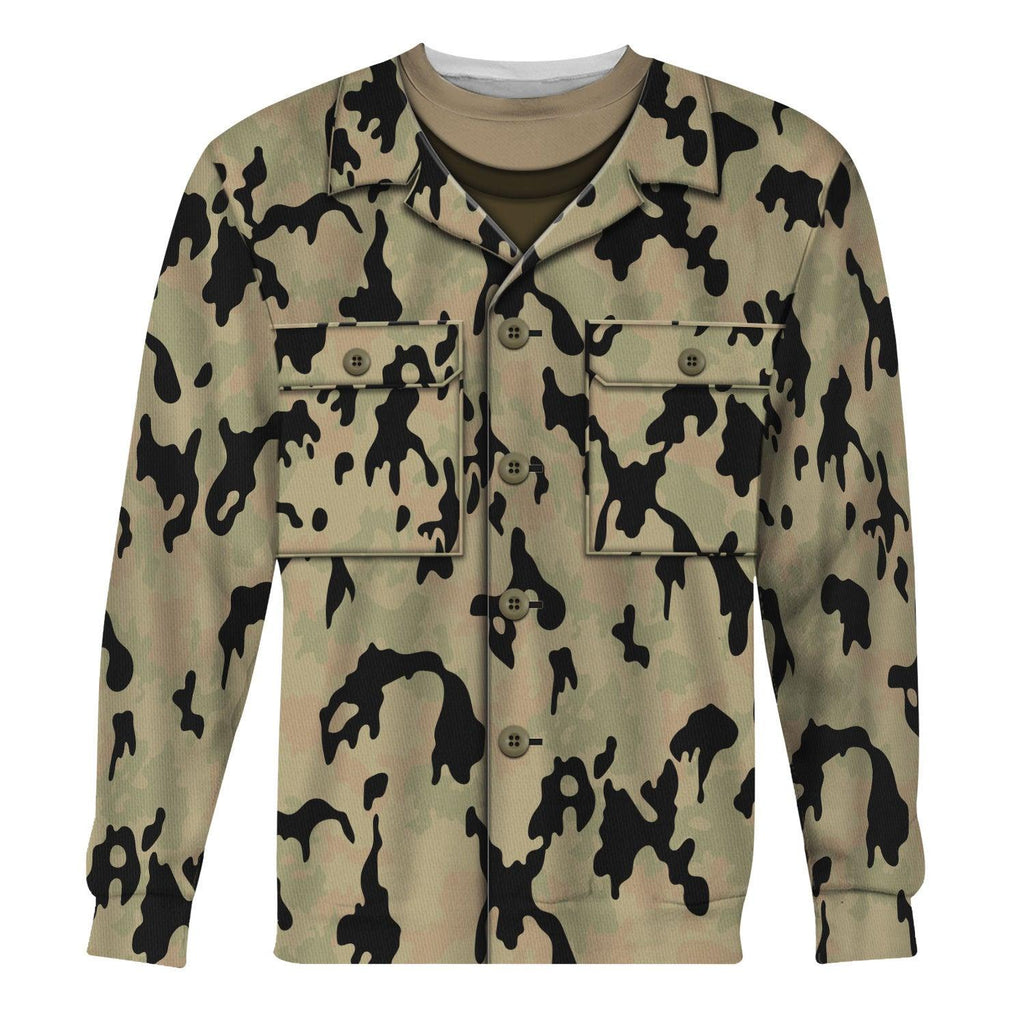  CustomsPig German Leibermuster Faded v2.0 CAMO Costume Hoodie Sweatshirt T-Shirt Tracksuit -  CustomsPig.com