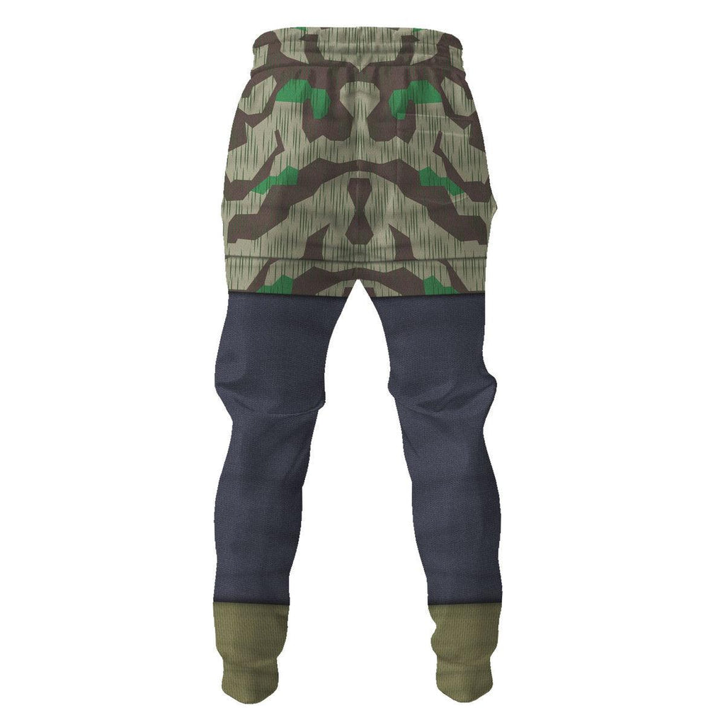 CustomsPig German Parachutist-Splinter Pattern Smock-Basic Uniform Costume Hoodie Sweatshirt T-Shirt Tracksuit - CustomsPig.com