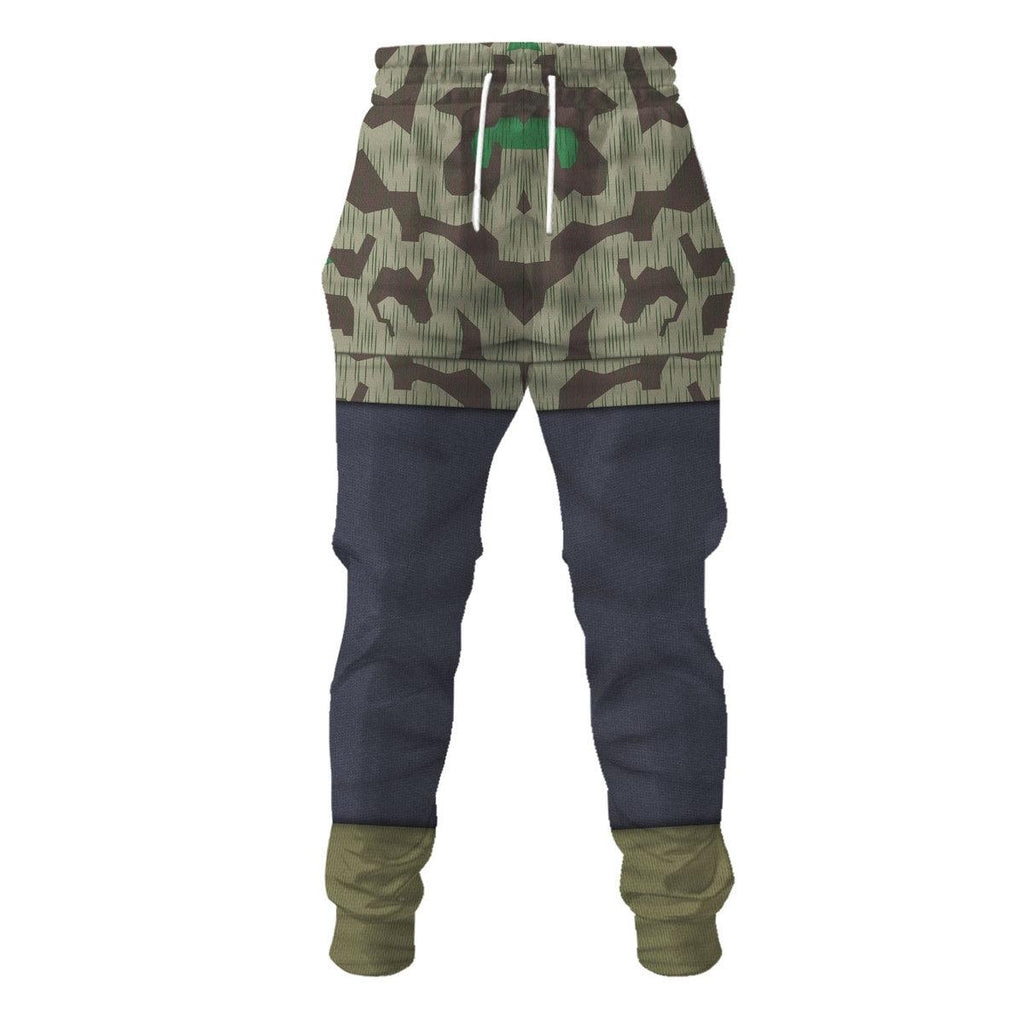 CustomsPig German Parachutist-Splinter Pattern Smock-Basic Uniform Costume Hoodie Sweatshirt T-Shirt Tracksuit - CustomsPig.com