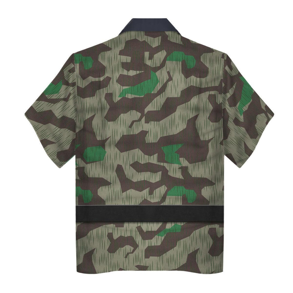 CustomsPig German Parachutist-Splinter Pattern Smock-Combat Uniform Costume Hoodie Sweatshirt T-Shirt Tracksuit - CustomsPig.com