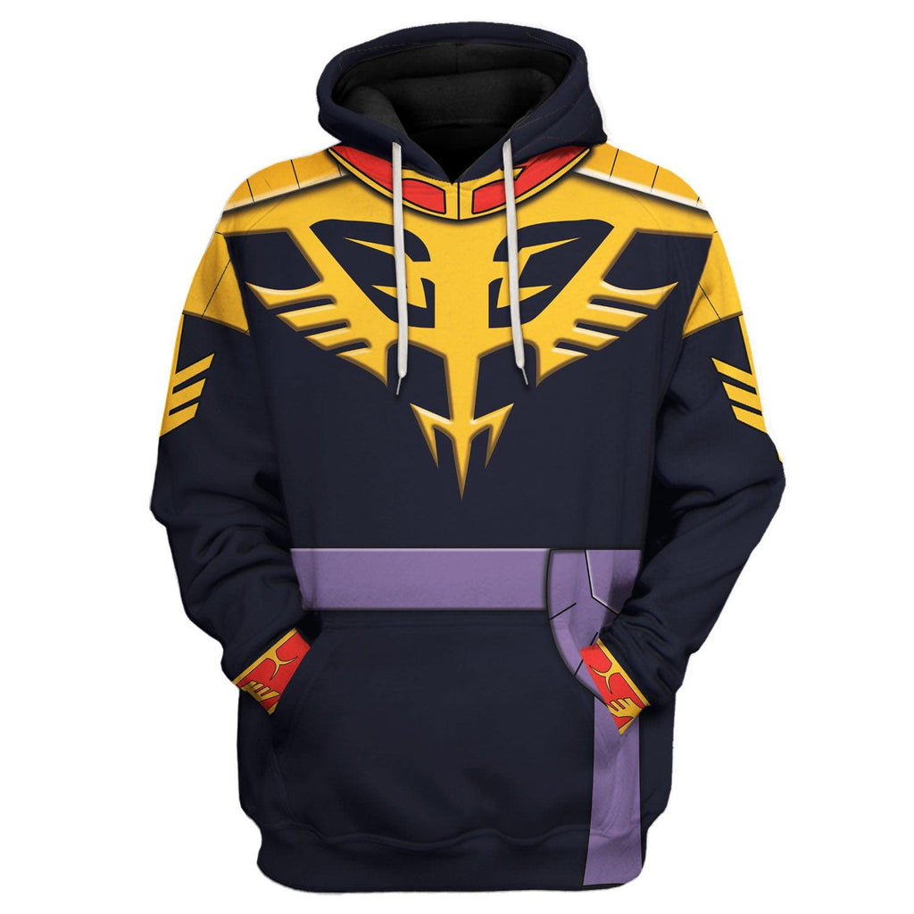 CustomsPig Gihren Zabi Gundam Costume All Over Print Tracksuit Hoodie - CustomsPig