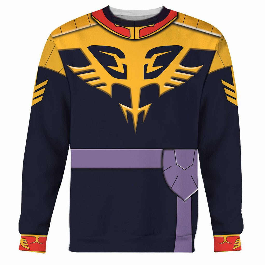 CustomsPig Gihren Zabi Gundam Costume All Over Print Tracksuit Hoodie - CustomsPig