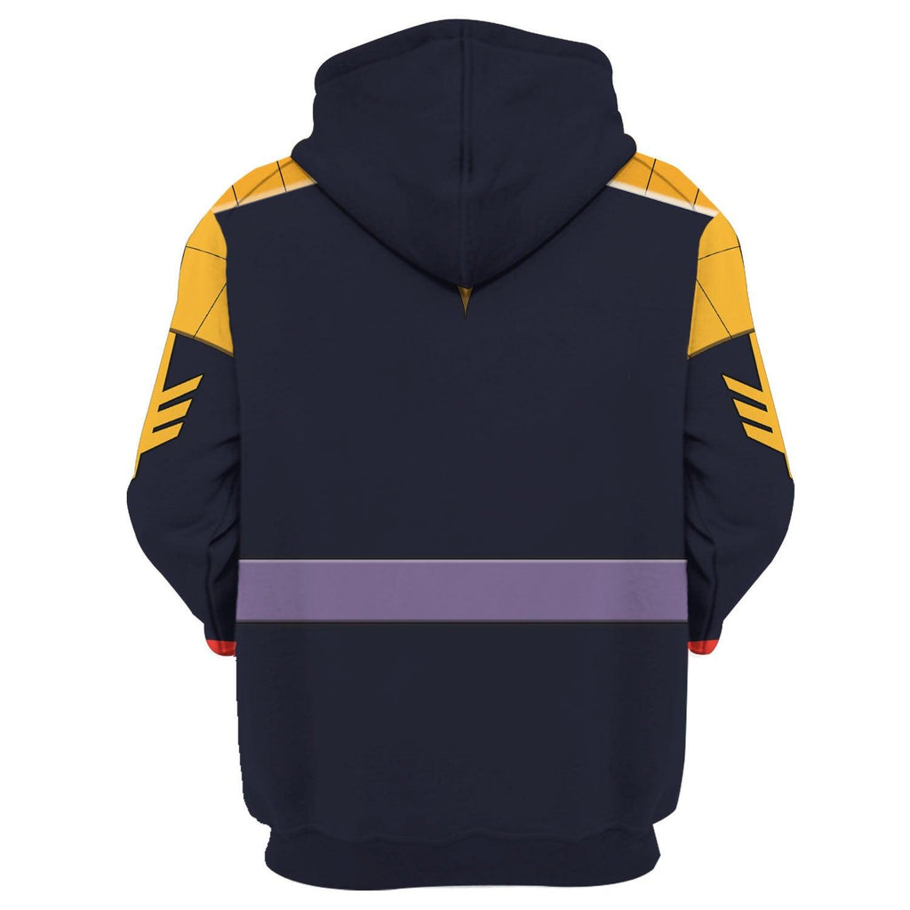 CustomsPig Gihren Zabi Gundam Costume All Over Print Tracksuit Hoodie - CustomsPig