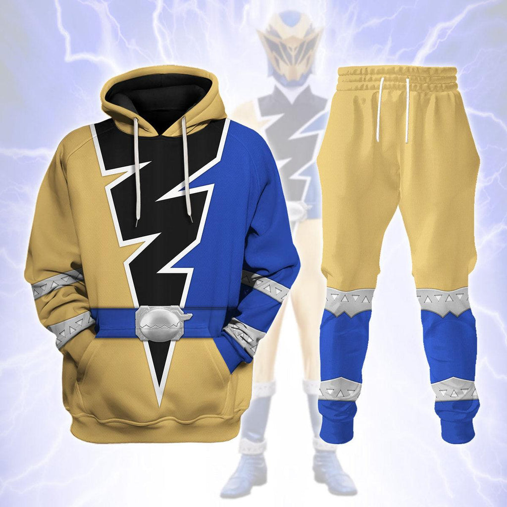 CustomsPig Gold Jiro Momotani Ranger Dino Fury Hoodies Sweatshirt T-Shirt Zip Hoodies Sweatpants - CustomsPig.com